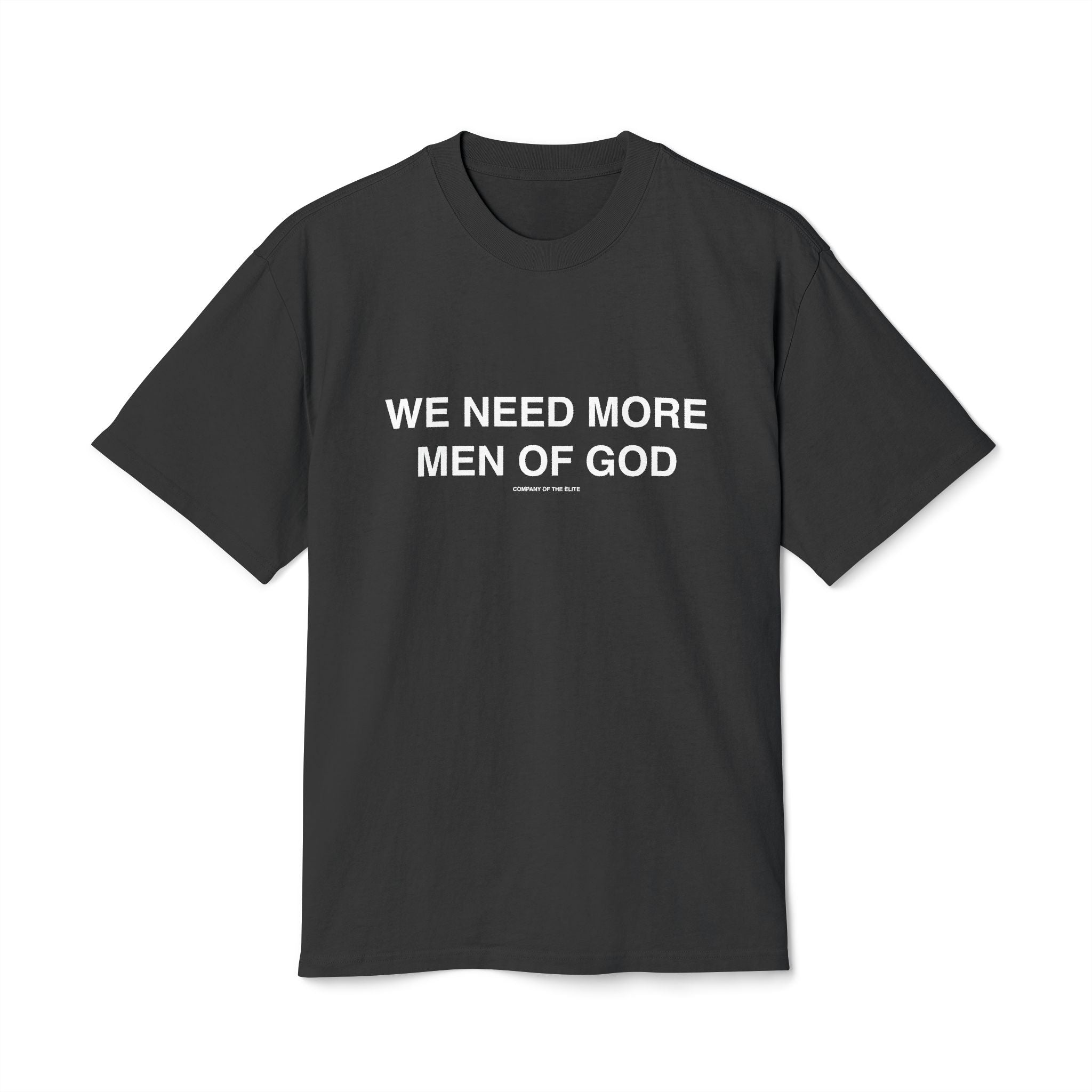 MEN OF GOD PREMIUM OVERSIZED TEE