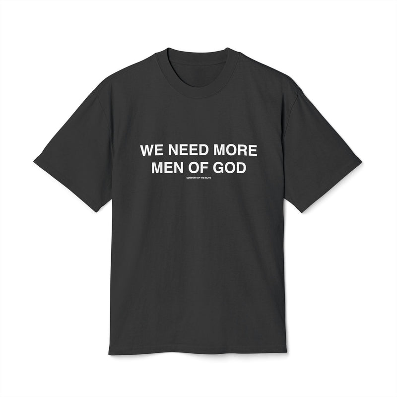 MEN OF GOD PREMIUM OVERSIZED TEE
