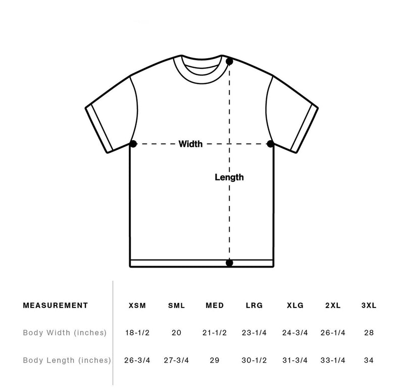MEN OF GOD PREMIUM OVERSIZED TEE - WHITE