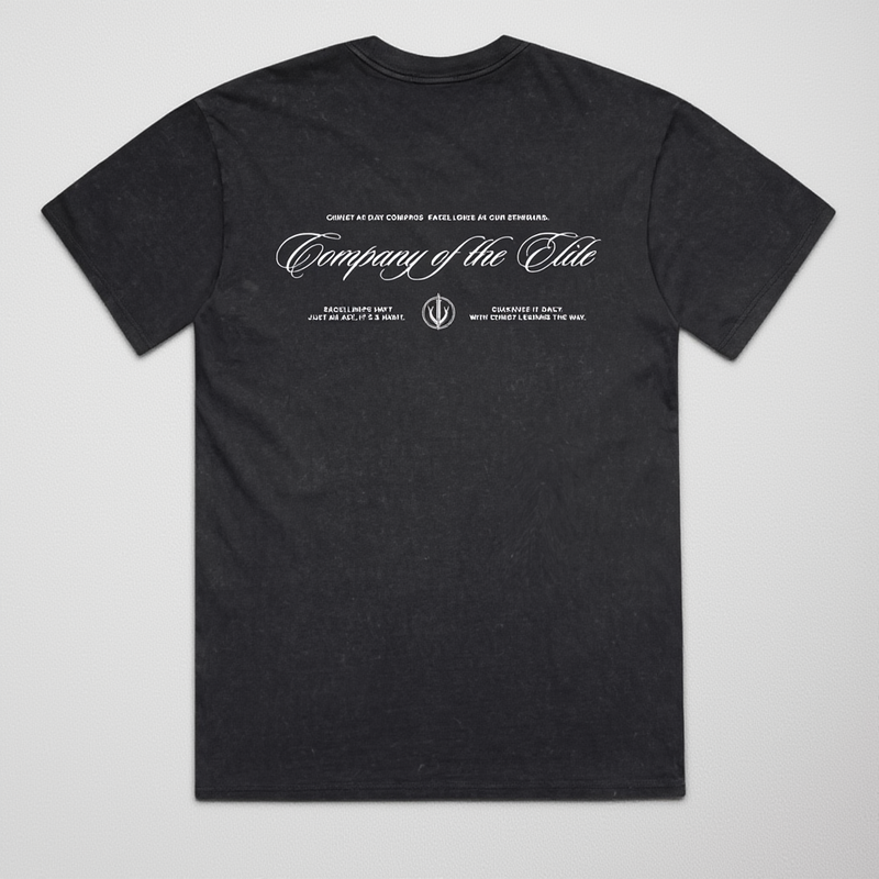 Legacy Tee - Stonewash Black