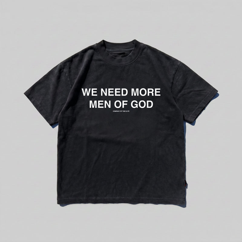 MEN OF GOD PREMIUM OVERSIZED TEE